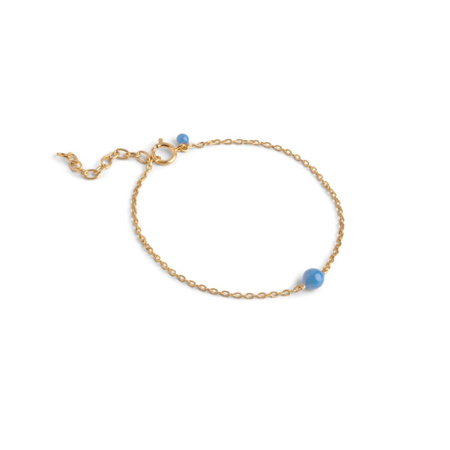 Enamel Copenhagen — Balloon Bracelet Steel Blue Enamel Copenhagen Balloon Bracelet Steel Blue — Armband