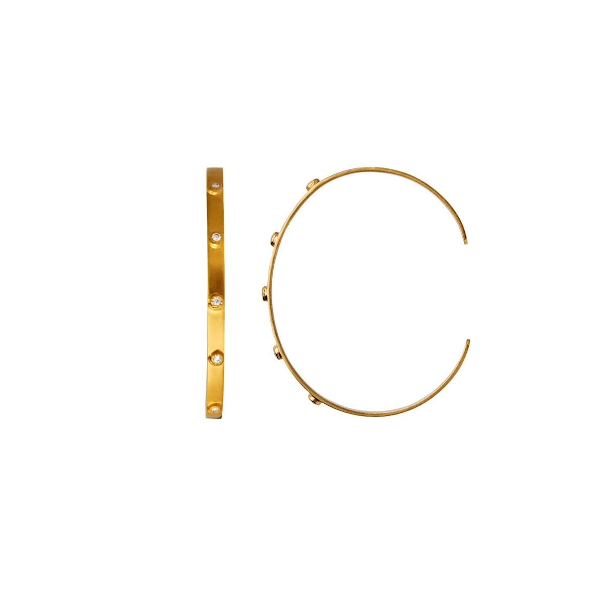 STINE A Jewelry — Bangle with Five Flow Stones STINE A Jewelry Bangle with Five Flow Stones — Armbånd