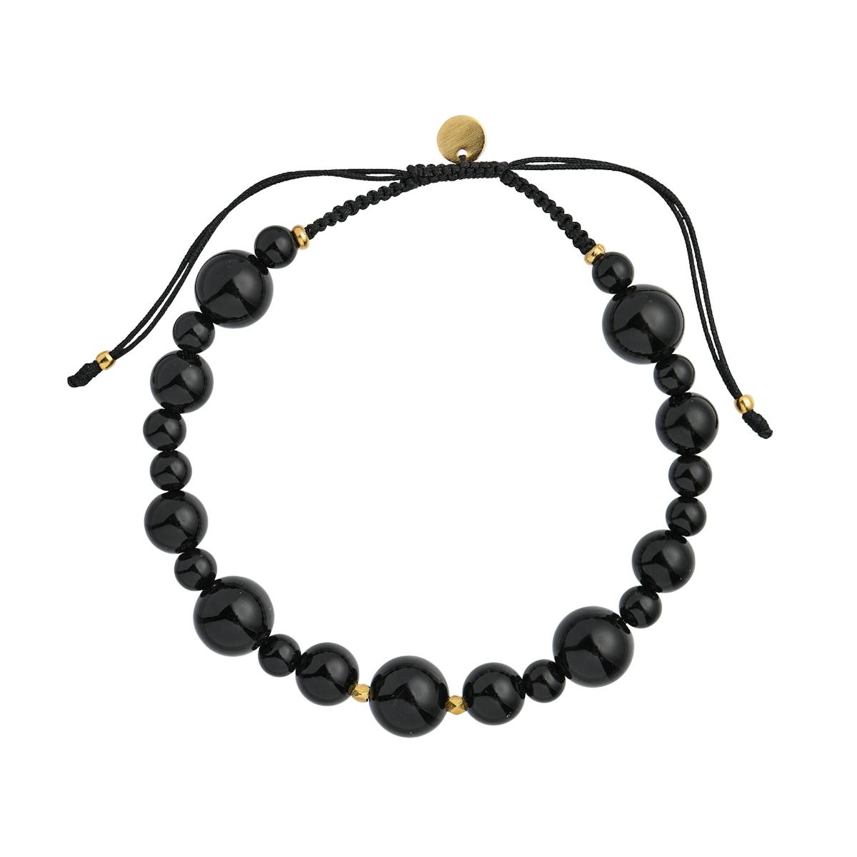 STINE A Jewelry — Cherrie Bon Bon Bracelet - Black Onyx STINE A Jewelry Cherrie Bon Bon Bracelet - Black Onyx — Armbånd