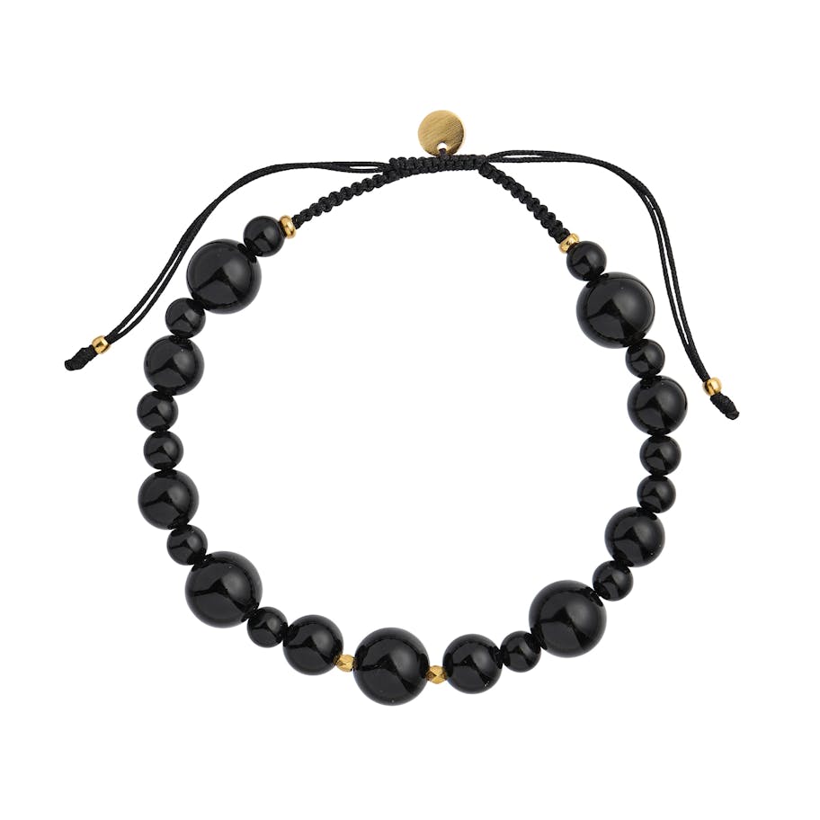 STINE A Jewelry — Cherrie Bon Bon Bracelet - Black Onyx STINE A Jewelry Cherrie Bon Bon Bracelet - Black Onyx — Armband