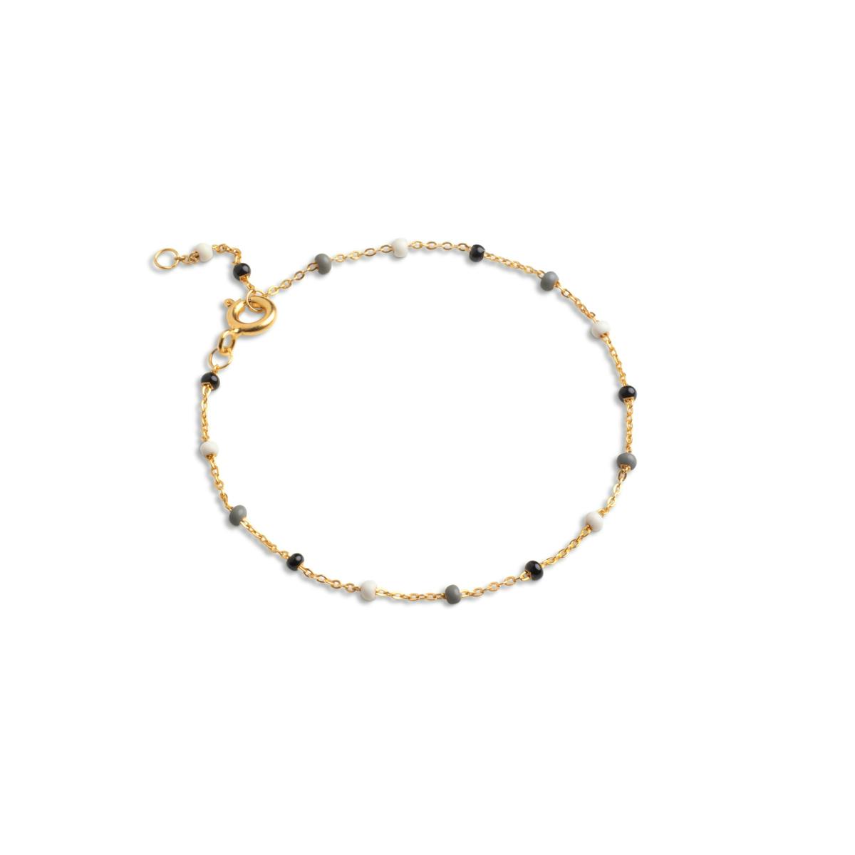 Enamel Copenhagen — Lola Bracelet Salt'n'Pepper Enamel Copenhagen Lola Bracelet Salt'n'Pepper — Bransoletka