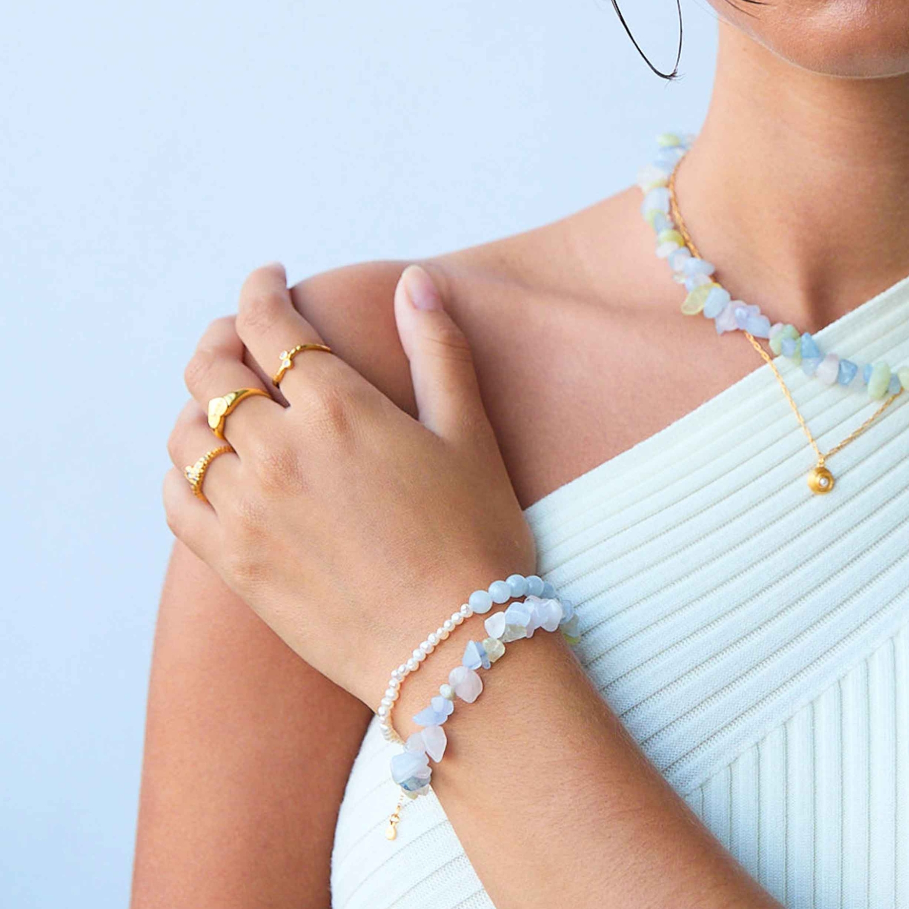 Hultquist Copenhagen Dusty Rainbow Bracelet — Armbånd