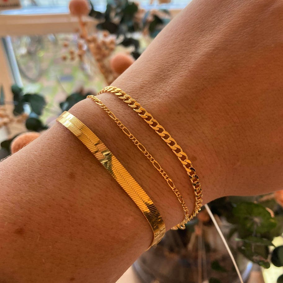 A-Hjort Jewellery — Fie Snake Bracelet A-Hjort Jewellery Fie Snake Bracelet — Armband