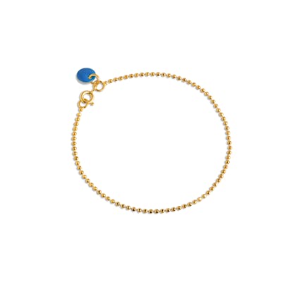 Enamel Copenhagen — Ball Chain Bracelet Cornflower Enamel Copenhagen Ball Chain Bracelet Cornflower — Armbånd