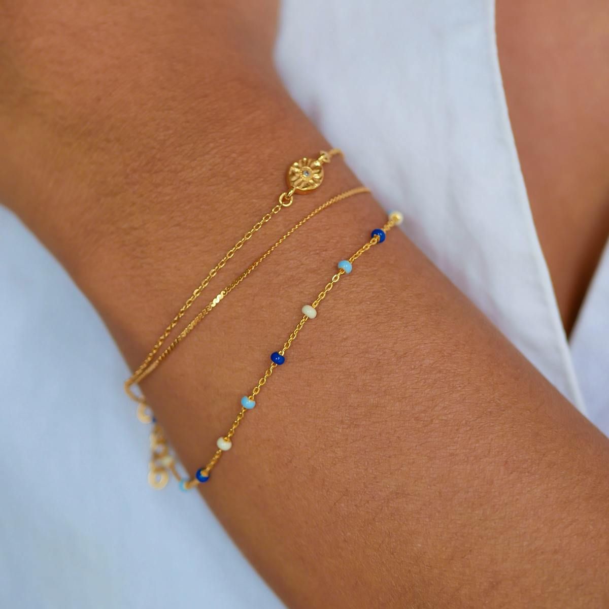 Enamel Copenhagen — Lola Bracelet Marine Enamel Copenhagen Lola Bracelet Marine — Armbånd