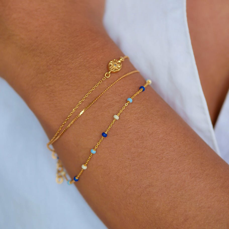 Enamel Copenhagen — Lola Bracelet Marine Enamel Copenhagen Lola Bracelet Marine — Armband