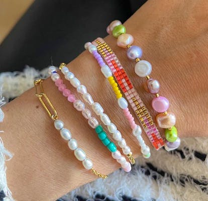 Nuni Copenhagen — Mary Coral Love Bracelet Nuni Copenhagen Mary Coral Love Bracelet — Armbånd