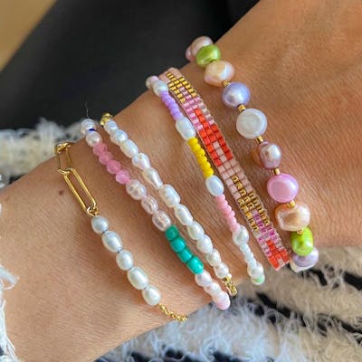 Nuni Copenhagen — Mary Coral Love Bracelet Nuni Copenhagen Mary Coral Love Bracelet — Náramek