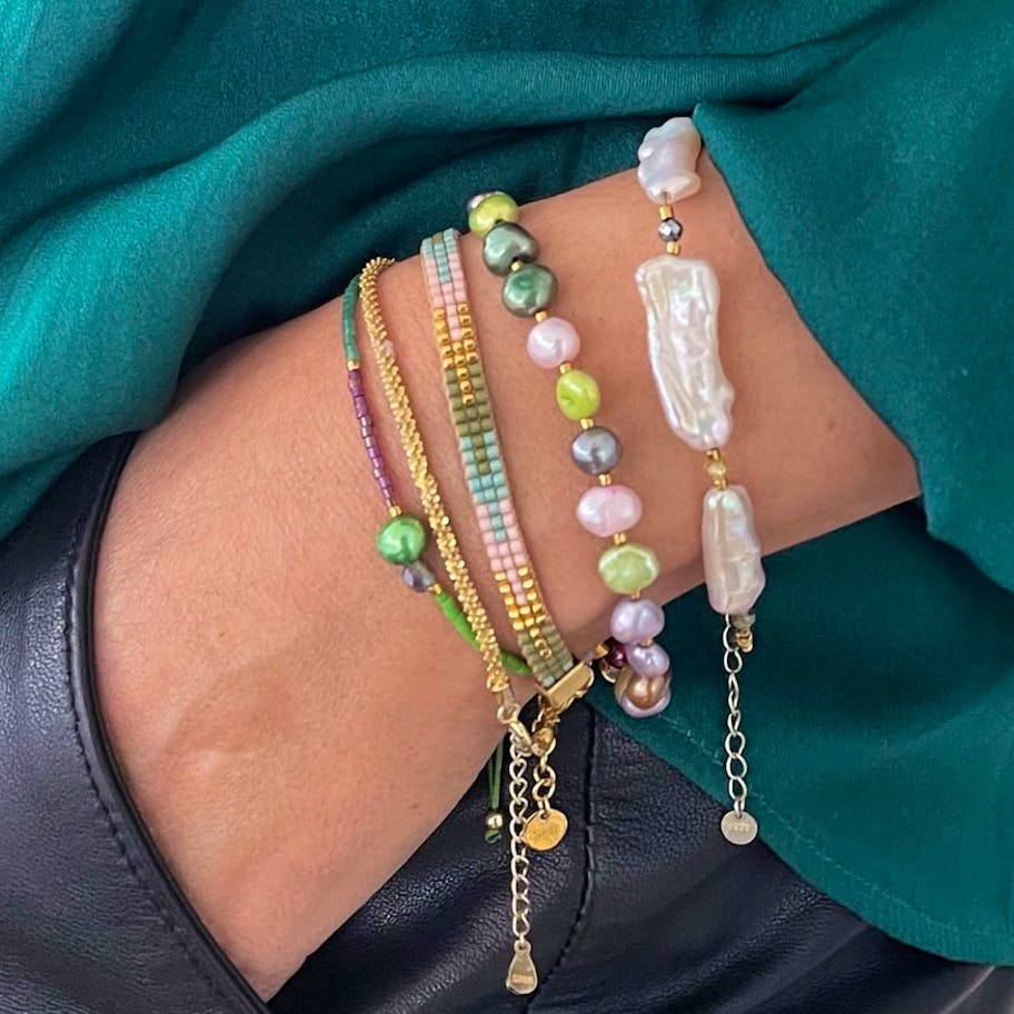 Nuni Copenhagen — Mary Dusty Bracelet Green Nuni Copenhagen Mary Dusty Bracelet Green — Armband