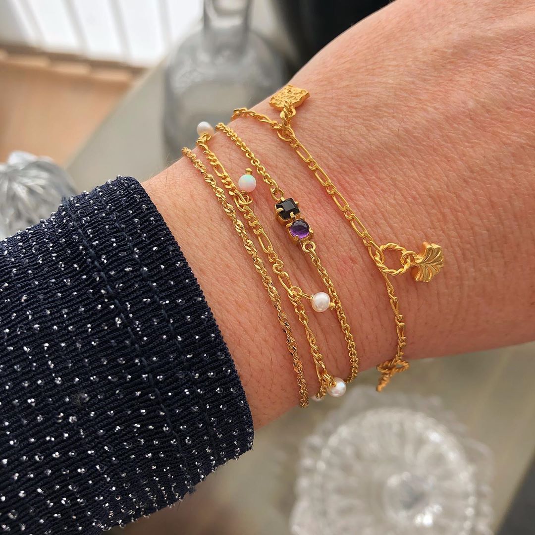 Maanesten Lula White bracelet — Armband