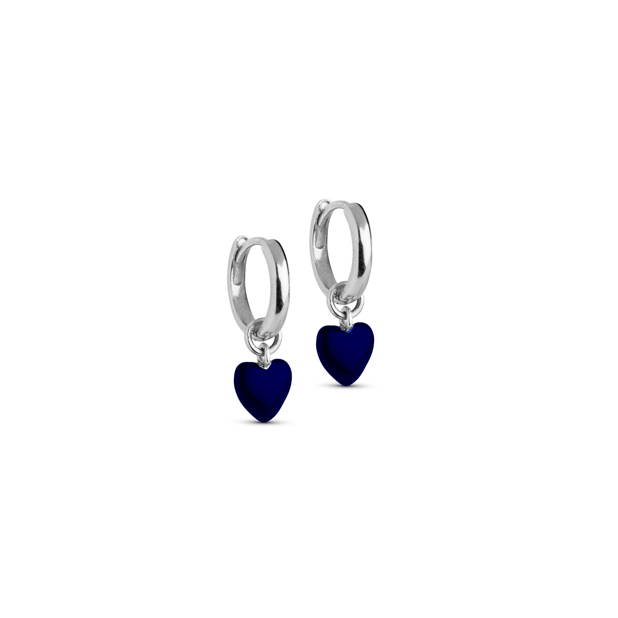 Enamel Copenhagen Amore Hoops Indigo Blue — Øreringe
