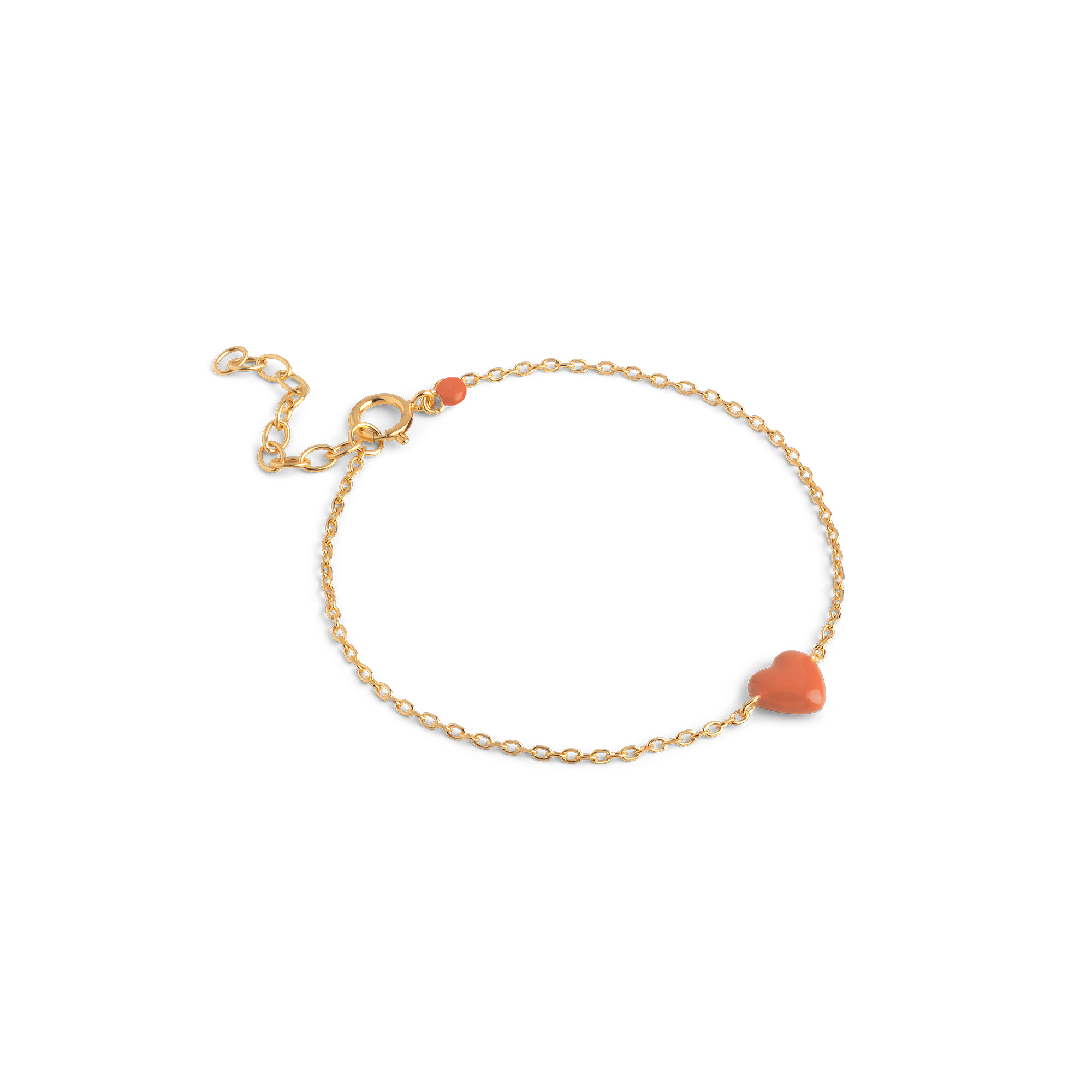 Enamel Copenhagen Amore Bracelet Light Coral — Bracelet