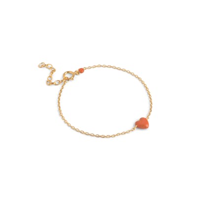 Enamel Copenhagen — Amore Bracelet Light Coral Enamel Copenhagen Amore Bracelet Light Coral — Armbånd