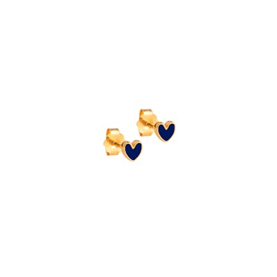 Enamel Copenhagen — Amore Studs Indigo Blue Enamel Copenhagen Amore Studs Indigo Blue — Earrings