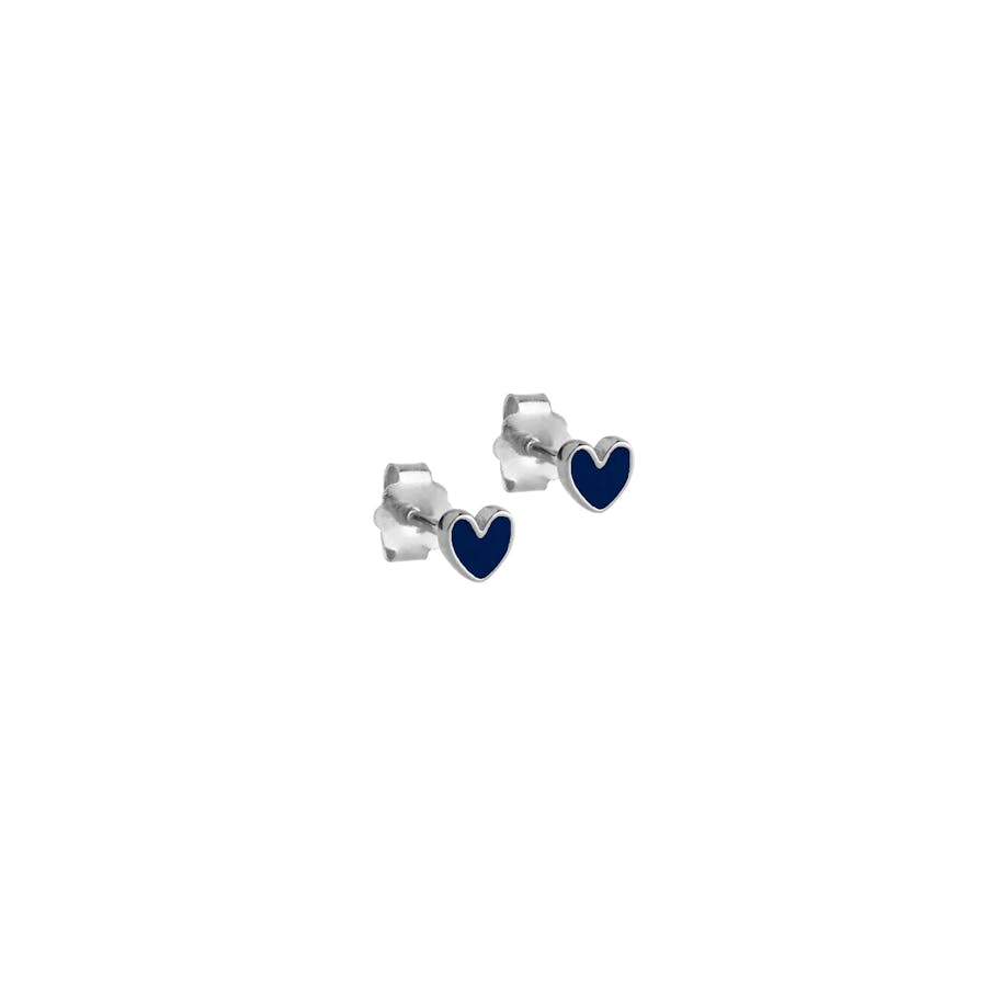 Enamel Copenhagen — Amore Studs Indigo Blue Enamel Copenhagen Amore Studs Indigo Blue — Örhängen