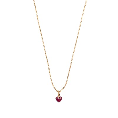 Enamel Copenhagen — Amore Necklace Bordeaux Enamel Copenhagen Amore Necklace Bordeaux — Halskæde