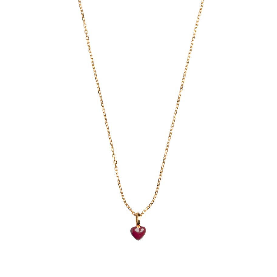 Enamel Copenhagen — Amore Necklace Bordeaux Enamel Copenhagen Amore Necklace Bordeaux — Halsband