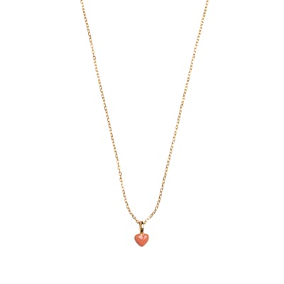 Enamel Copenhagen — Amore Necklace Light Coral Enamel Copenhagen Amore Necklace Light Coral — Halskæde