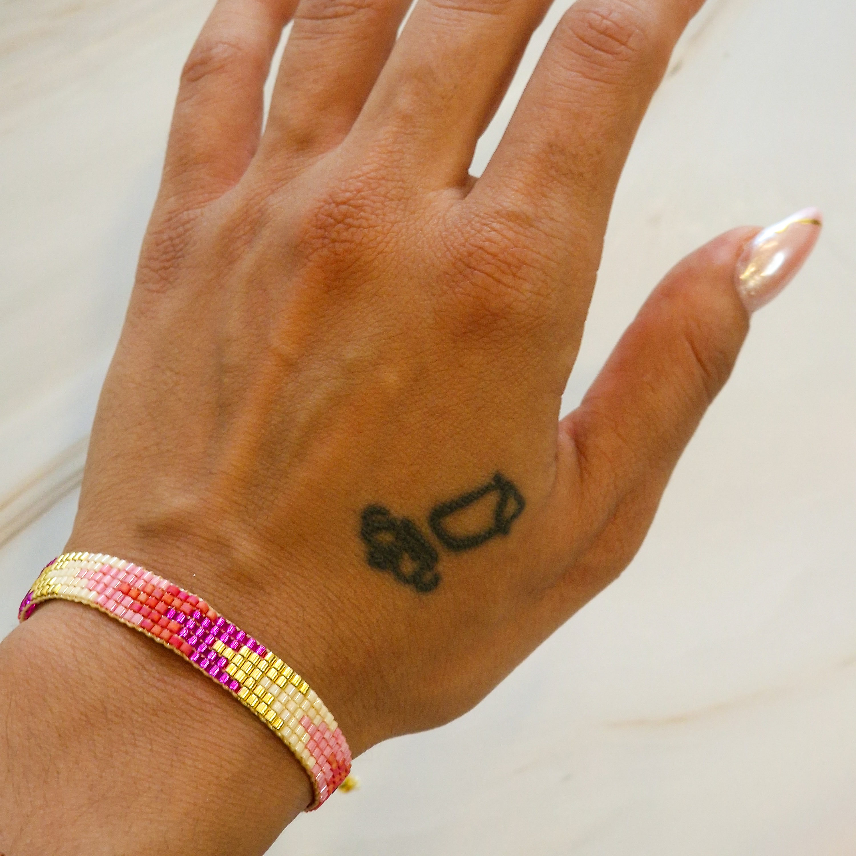 Ayo Copenhagen Flora Bracelet Berry Bloom — Armbånd