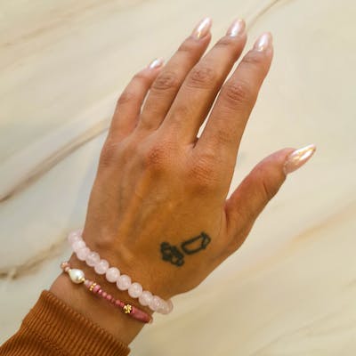 Ayo Copenhagen — Mira Pearl Bracelet Rosé Ayo Copenhagen Mira Pearl Bracelet Rosé — Bracelet
