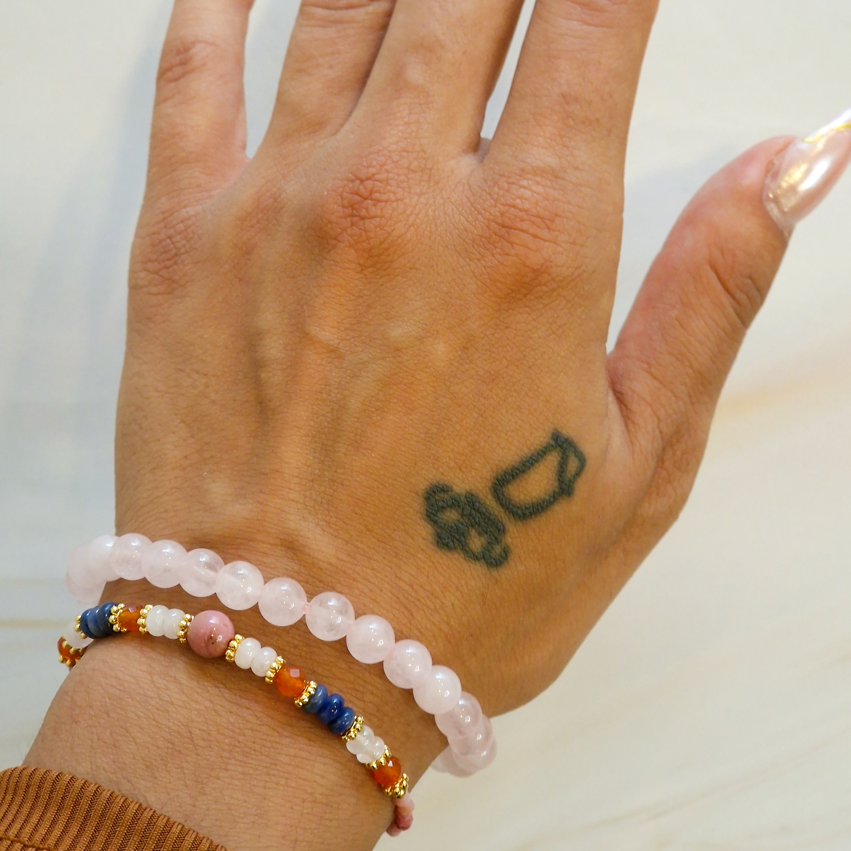 Ayo Copenhagen Mira Stone Bracelet Sunset Mix — Armbånd
