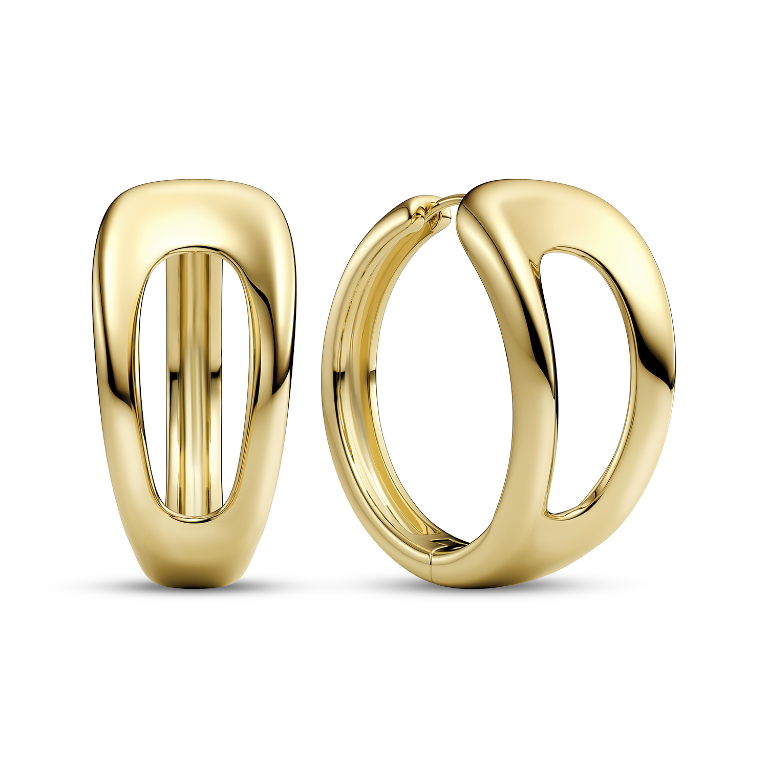 Sif Jakobs Borsa Creolo Grande Earrings SJ-E2626-YG