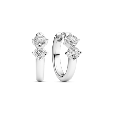 Sif Jakobs Jewellery — Princess Creolo Piccolo Earrings Sif Jakobs Jewellery Princess Creolo Piccolo Earrings — Oorbel