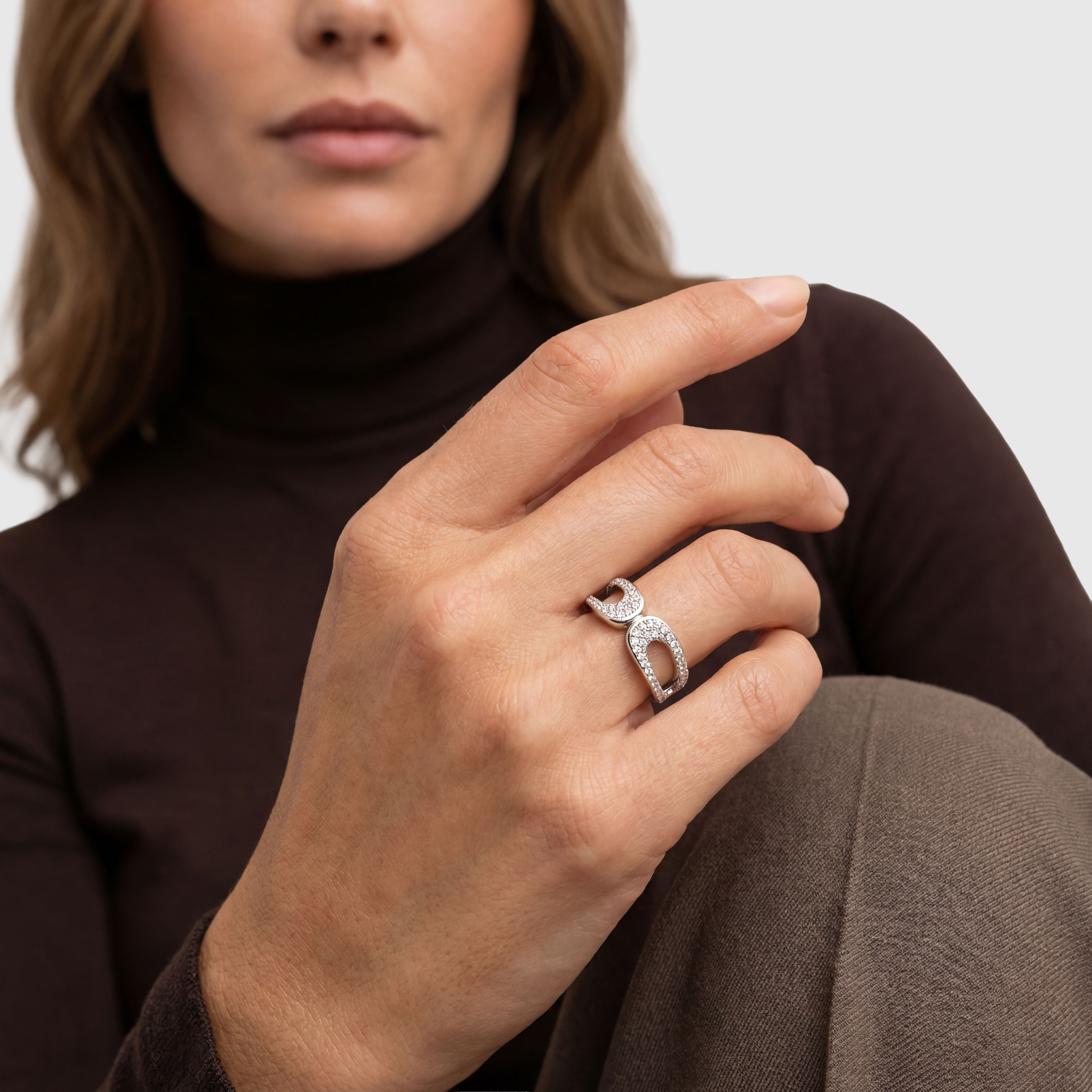 Sif Jakobs Borsa Due Piccolo Ring Zirconia SJ-R2624-CZ