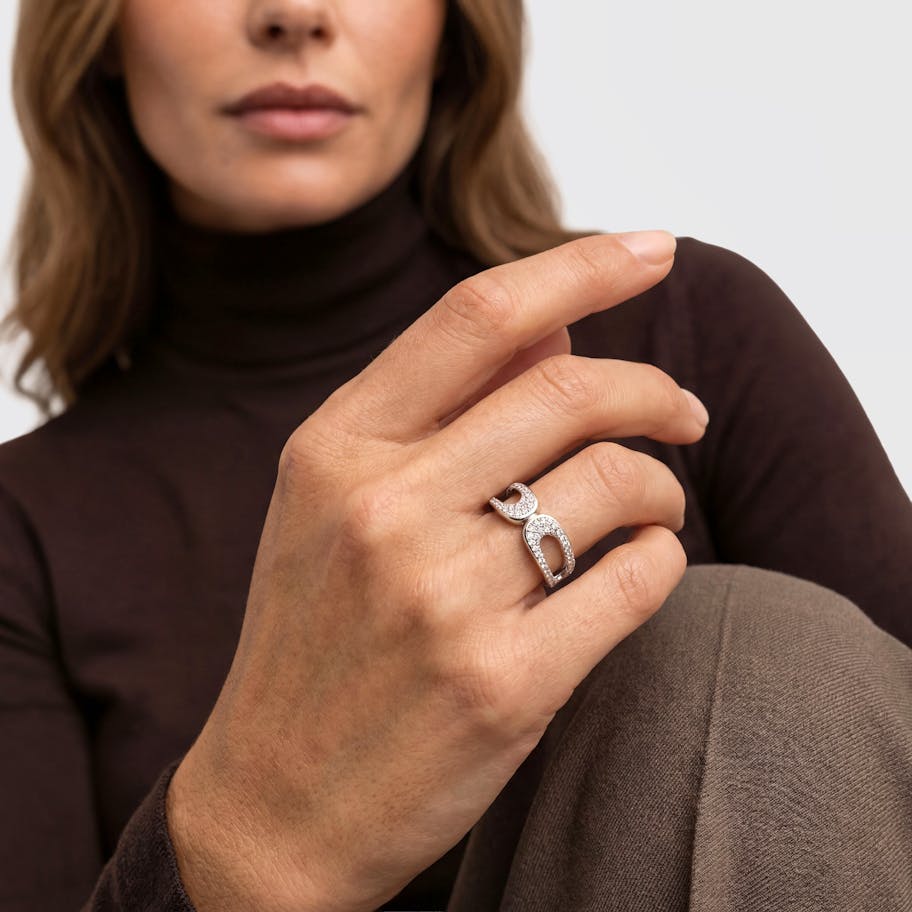 Sif Jakobs Borsa Due Piccolo Ring Zirconia SJ-R2624-CZ Sif Jakobs Borsa Due Piccolo Ring Zirconia SJ-R2624-CZ