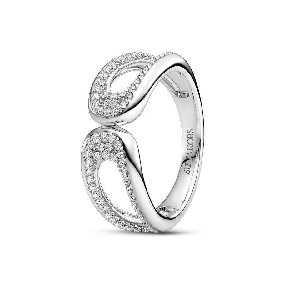 Sif Jakobs Borsa Due Piccolo Ring Zirconia SJ-R2624-CZ Sif Jakobs Borsa Due Piccolo Ring Zirconia SJ-R2624-CZ
