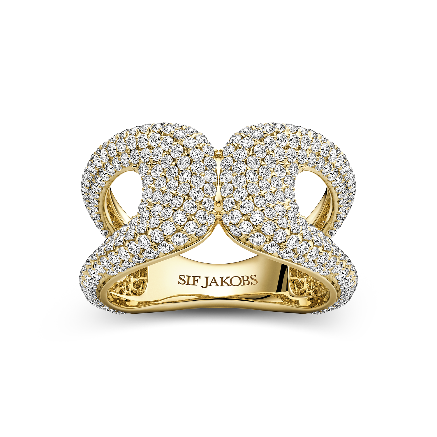 Sif Jakobs Borsa Due Grande Ring SJ-R2625-CZ-YG