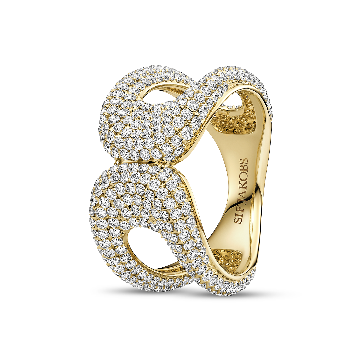 Sif Jakobs Jewellery Borsa Due Grande Ring — Ring