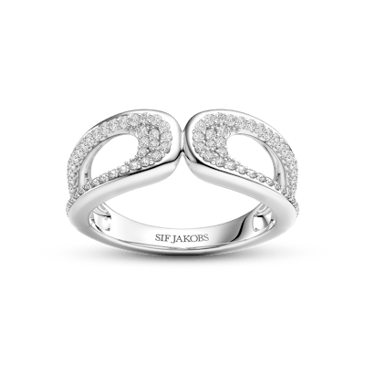 Sif Jakobs Jewellery — Borsa Due Piccolo Ring Zirconia Sif Jakobs Jewellery Borsa Due Piccolo Ring Zirconia — Ring