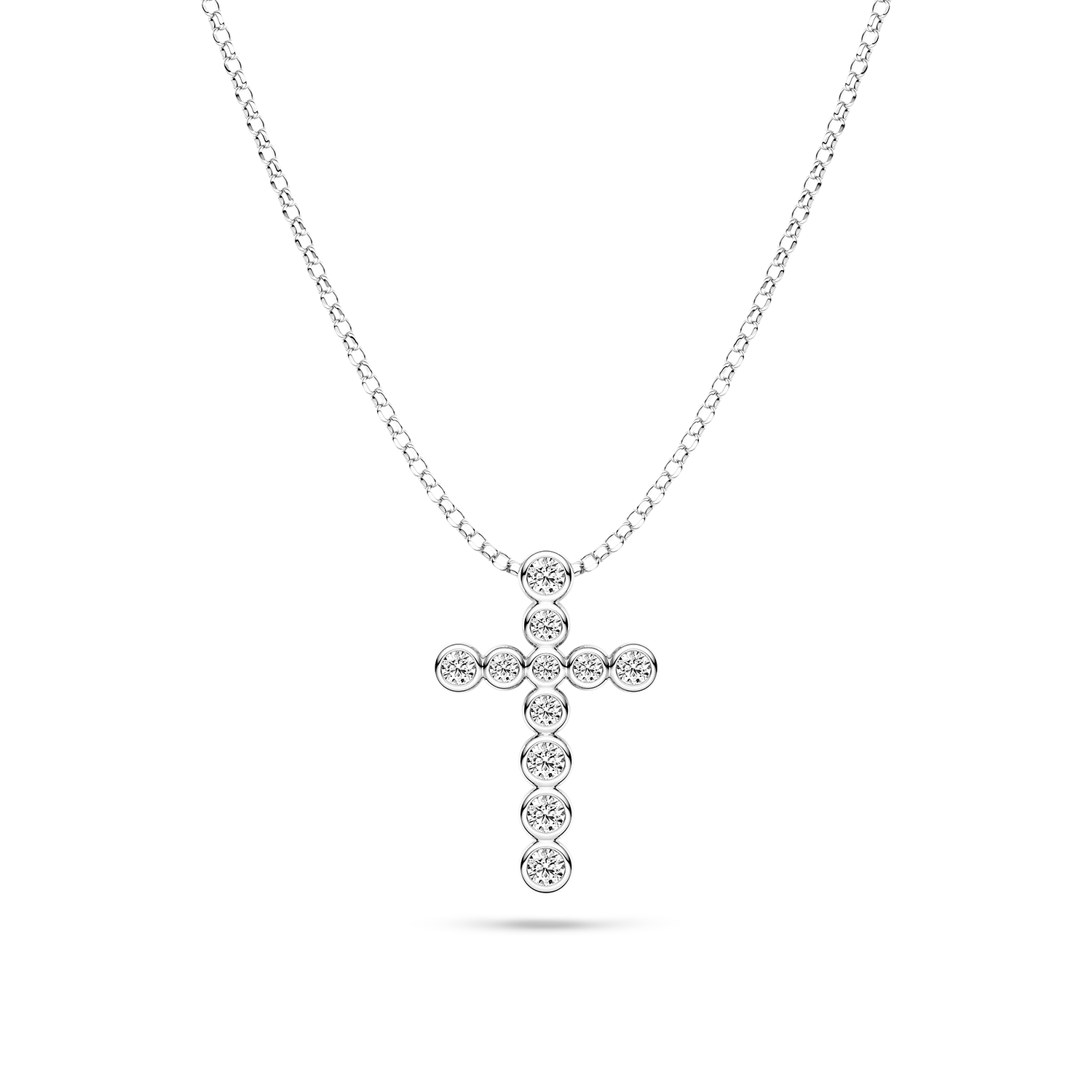 Sif Jakobs Jewellery Sardinien Croce Necklace — Halsketting