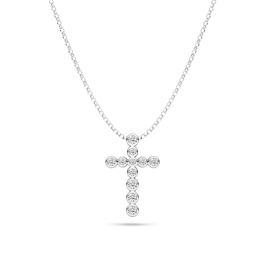 Sif Jakobs Sardinien Croce Necklace SJ-N2667-CZ Sif Jakobs Sardinien Croce Necklace SJ-N2667-CZ