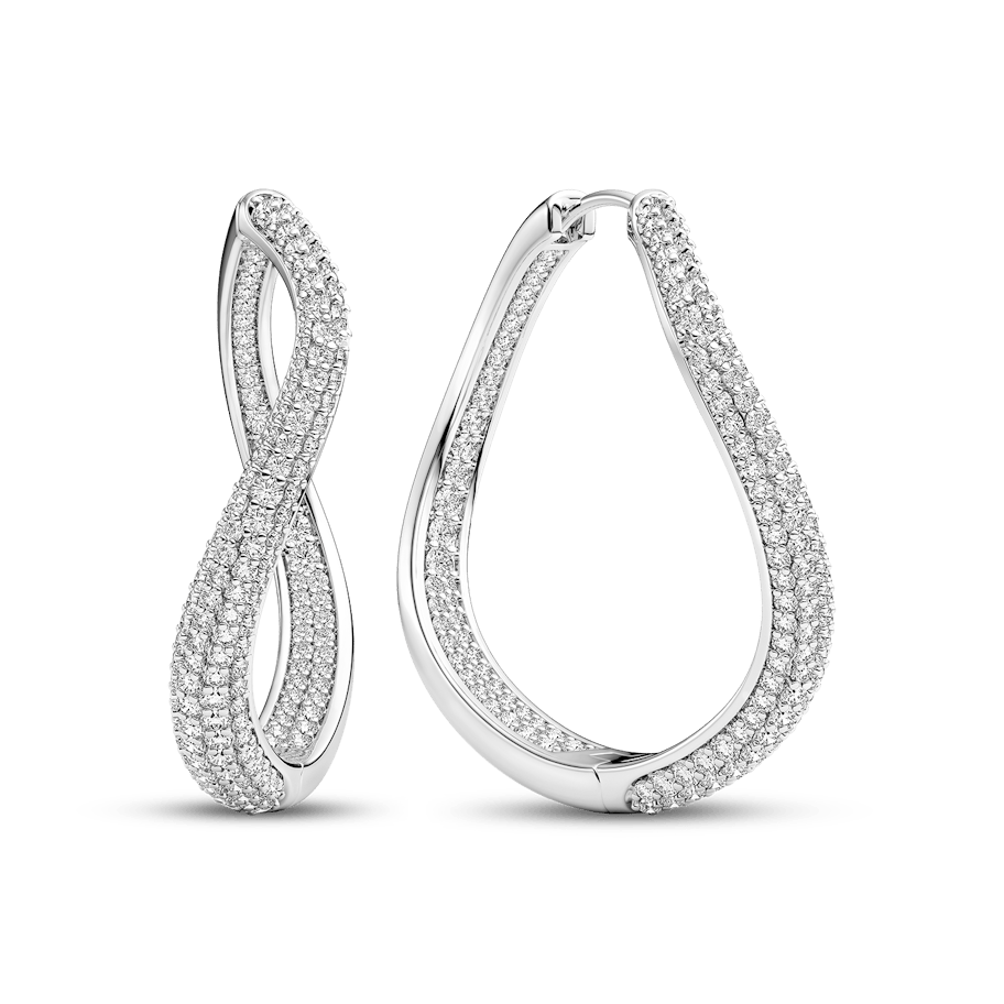 Sif Jakobs Infinito Grande Earrings Zirconia SJ-E2871-CZ Sif Jakobs Infinito Grande Earrings Zirconia SJ-E2871-CZ