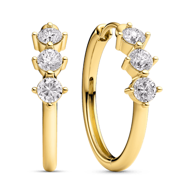 Sif Jakobs Jewellery — Princess Creolo Grande Earrings Sif Jakobs Jewellery Princess Creolo Grande Earrings — Kolczyk