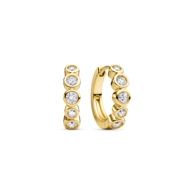 Sif Jakobs Jewellery — Sardinien Creolo Piccolo Earrings Sif Jakobs Jewellery Sardinien Creolo Piccolo Earrings — Kolczyk