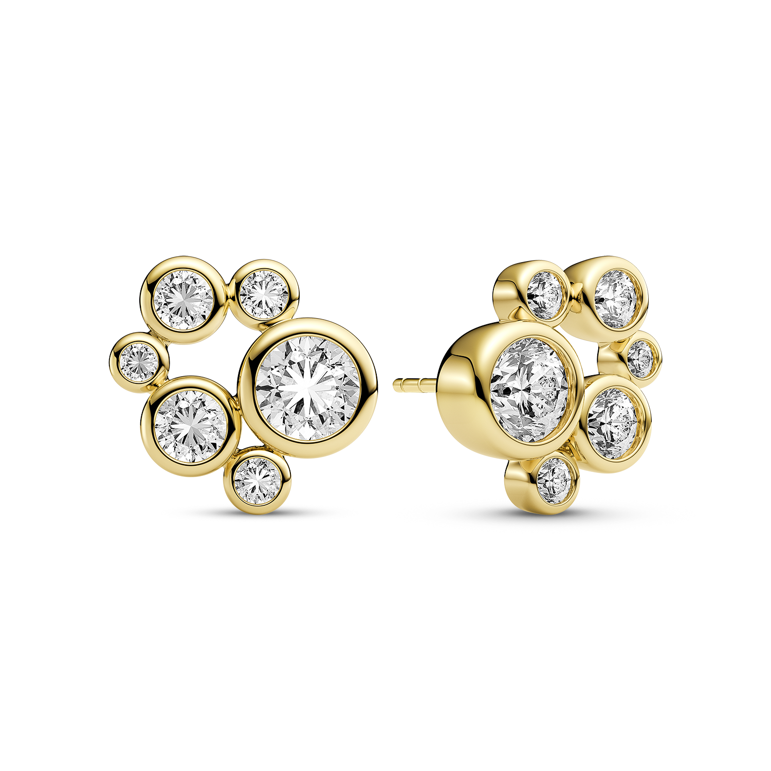 Sif Jakobs Sardinien Sei Earrings SJ-E2666-CZ-YG