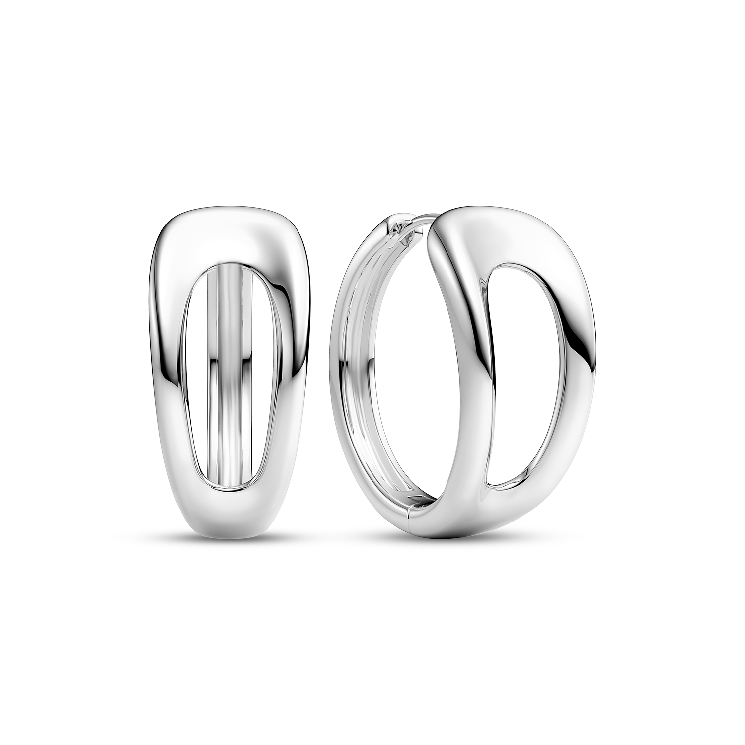 Sif Jakobs Jewellery Borsa Creolo Medio Earrings — Øreringe