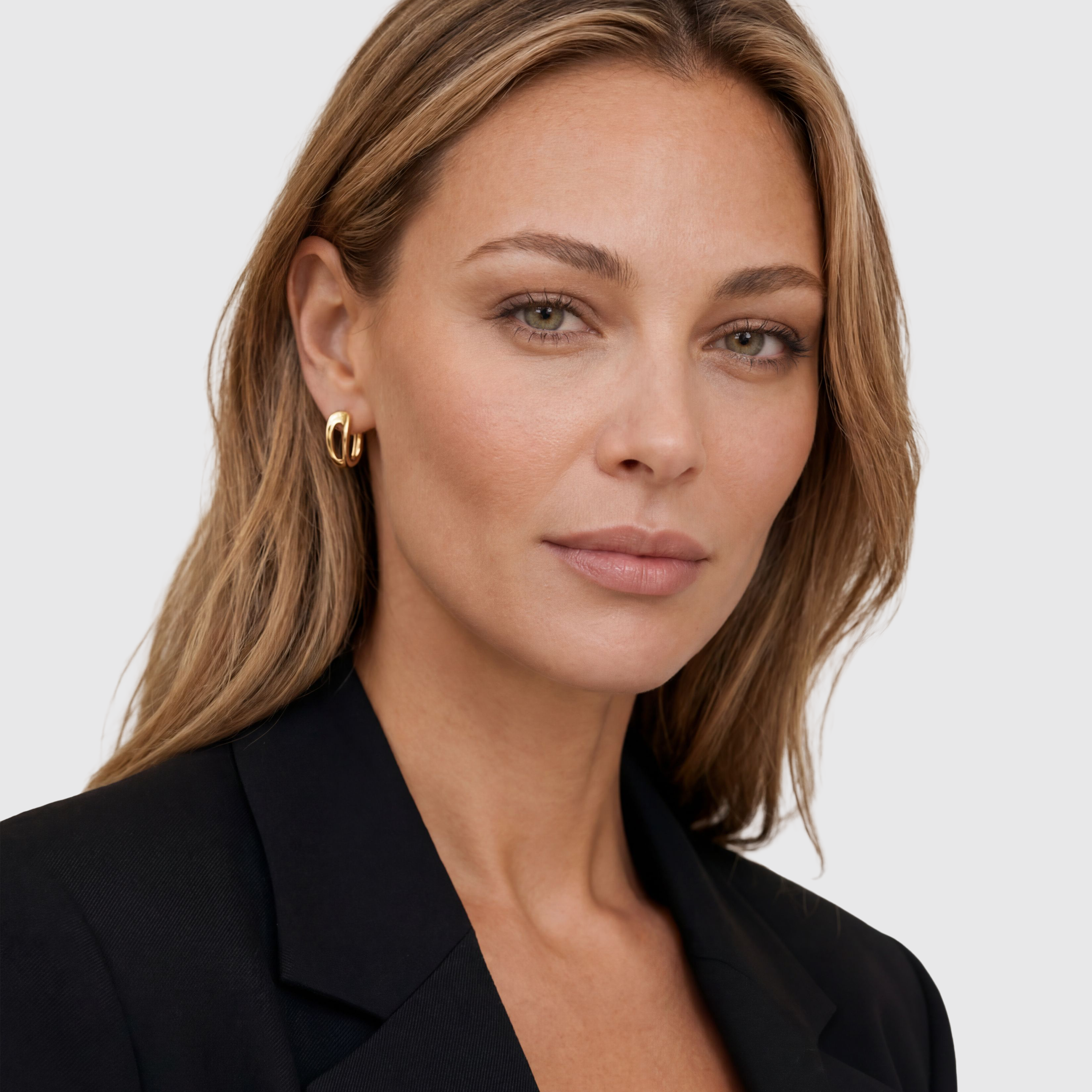 Sif Jakobs Jewellery Borsa Creolo Piccolo Earrings — Kolczyk
