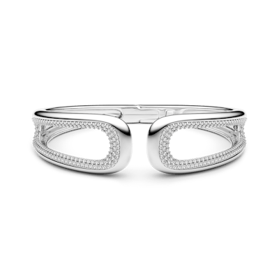 Sif Jakobs Jewellery — Borsa Due Bangle Zirconia Sif Jakobs Jewellery Borsa Due Bangle Zirconia — Armbånd
