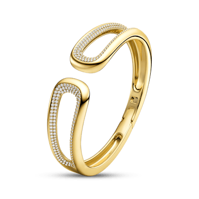 Sif Jakobs Jewellery — Borsa Due Bangle Zirconia Sif Jakobs Jewellery Borsa Due Bangle Zirconia — Armband