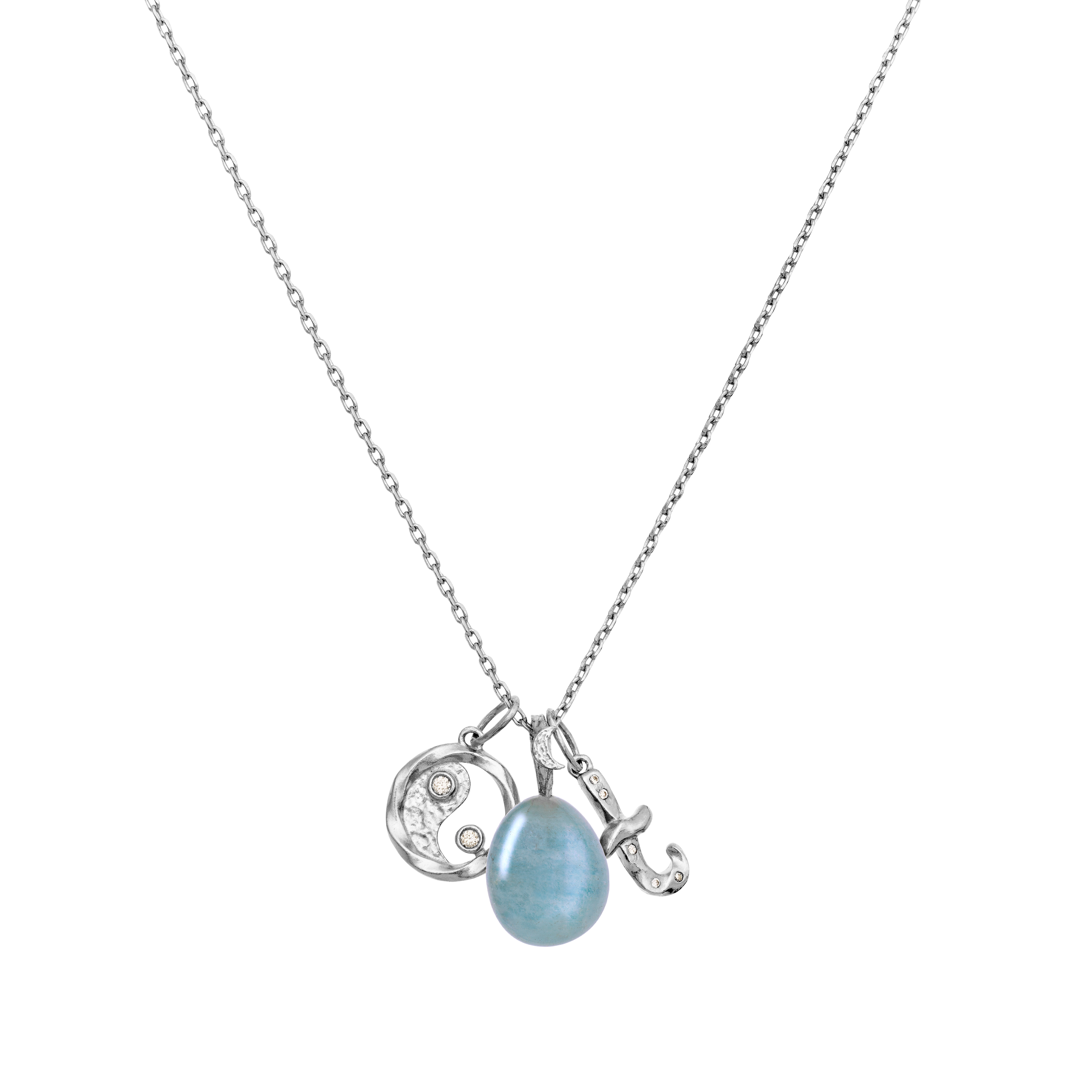 Maanesten Aquamarine Water Pendant — Hänge