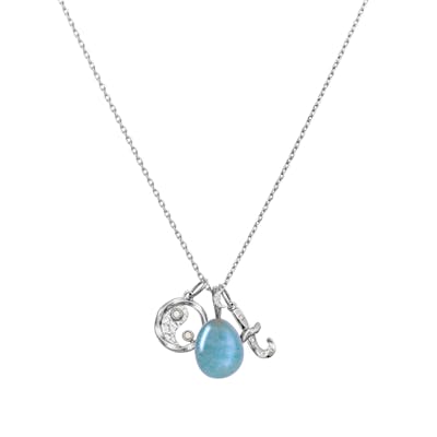 Maanesten — Aquamarine Water Pendant Maanesten Aquamarine Water Pendant — Hänge
