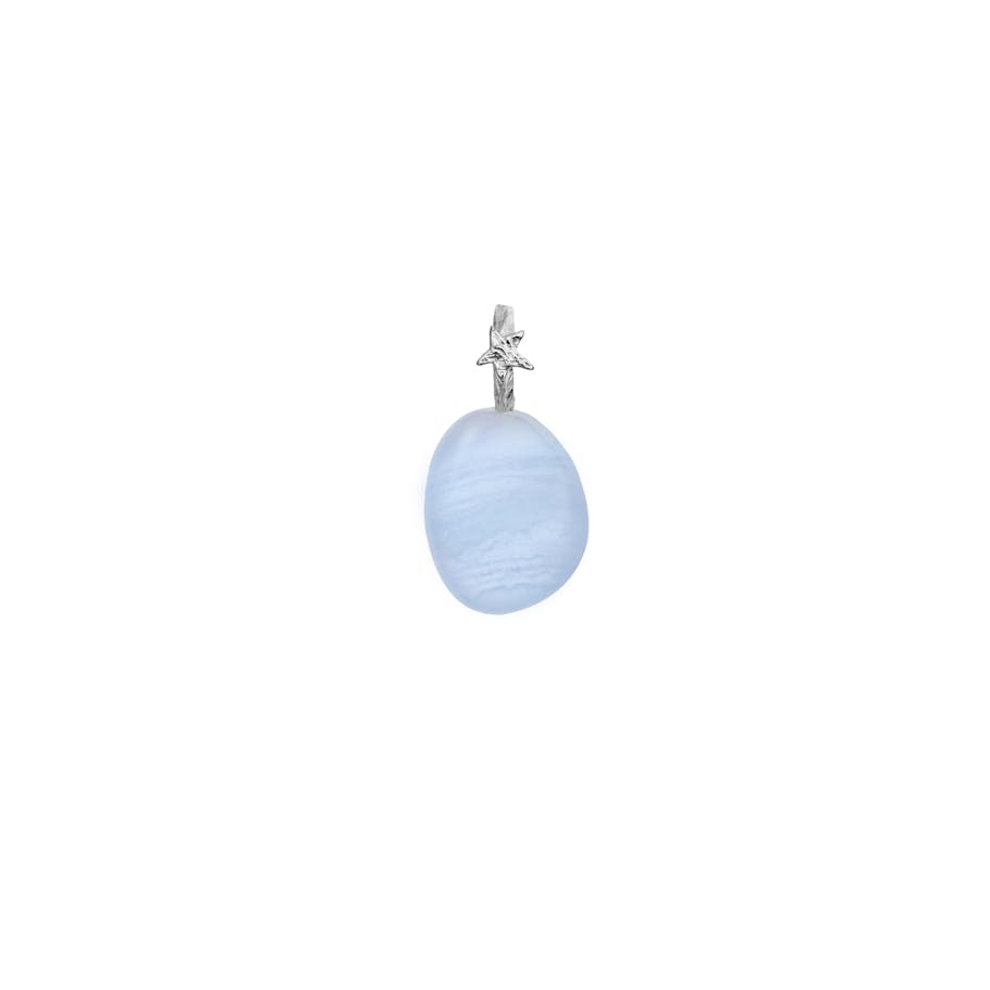 Blue Lace Air Pendant, silver Blue Lace Air Pendant, silver