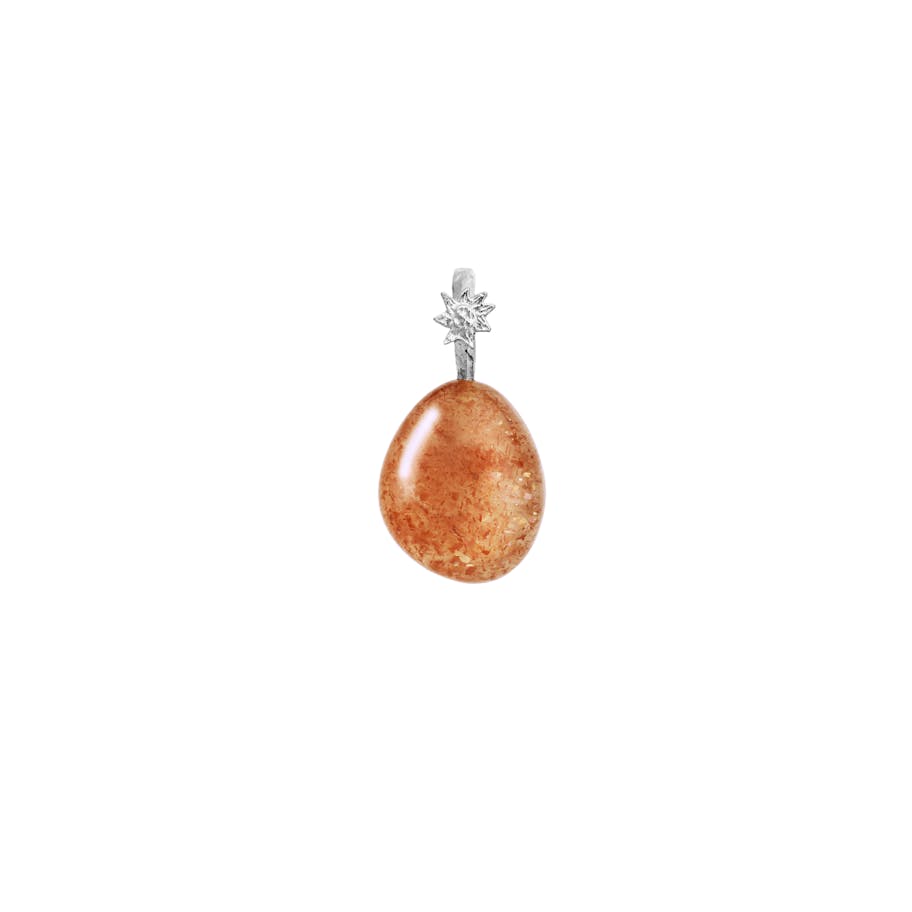 Sunstone Fire Pendant, silver Sunstone Fire Pendant, silver