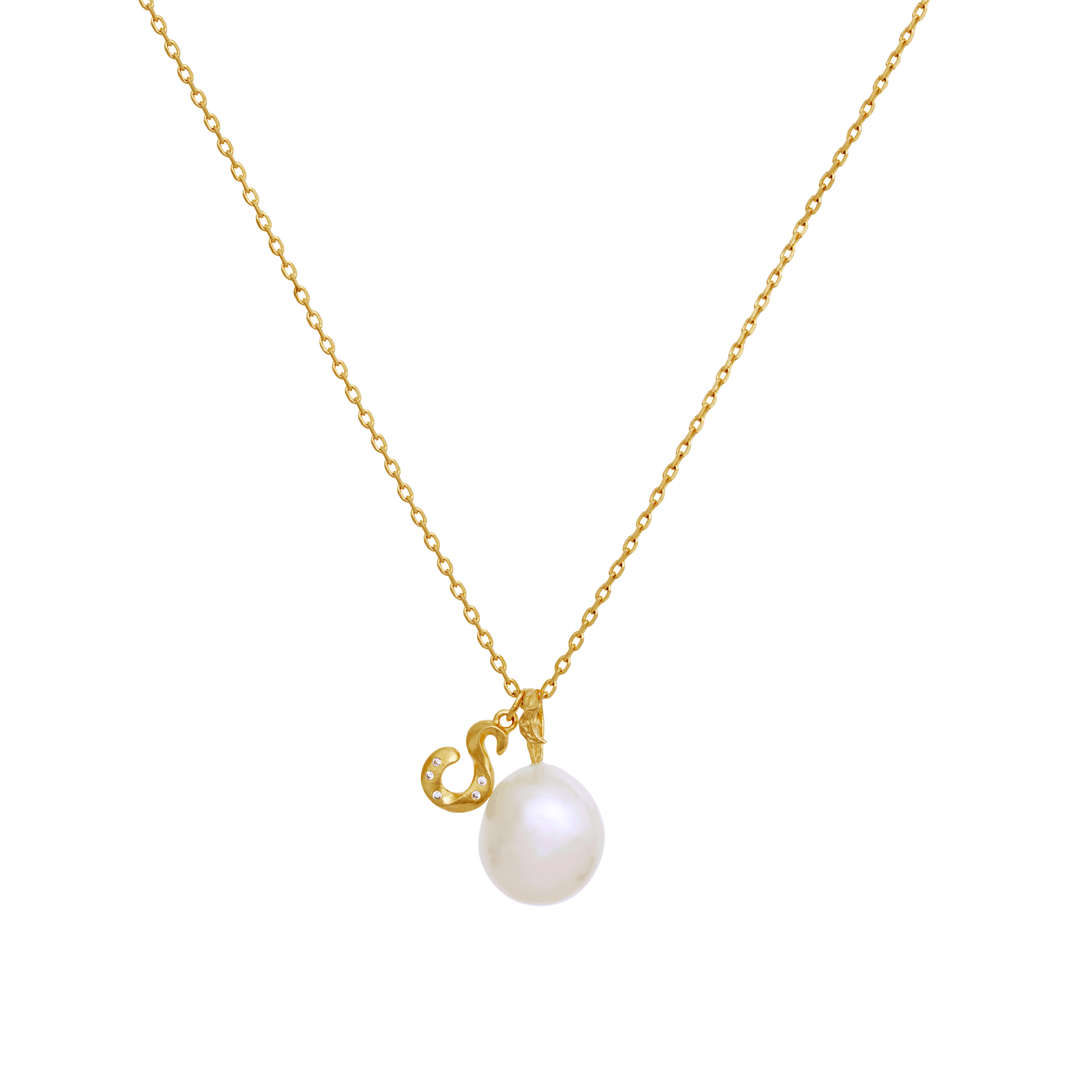 Maanesten Freshwater Pearl Water Pendant — Pendant