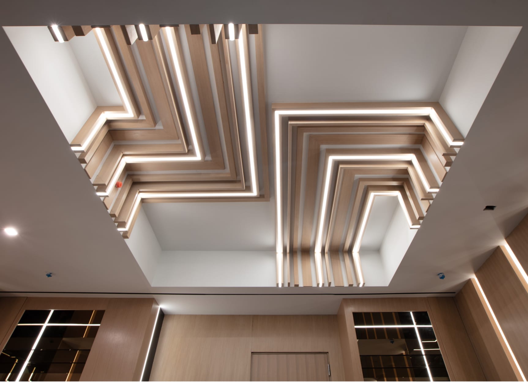 Ceiling - elegant and modern.