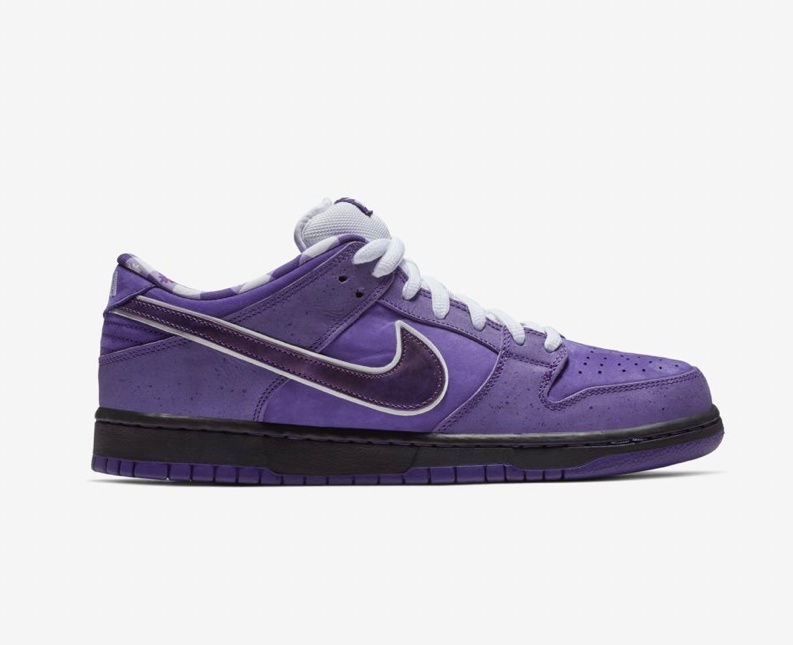nike sb low dunk purple